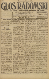 Głos Radomski, 1920, R. 5, nr 41
