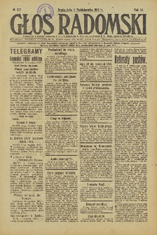 Głos Radomski, 1919, R. 4, nr 217