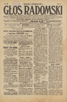 Głos Radomski, 1919, R. 4, nr 221