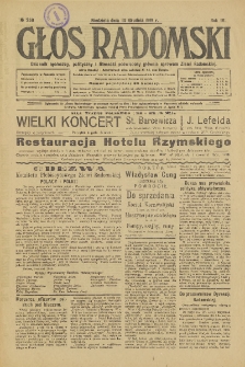 Głos Radomski, 1919, R. 4, nr 259