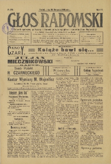 Głos Radomski, 1918, R. 3, nr 179
