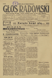 Głos Radomski, 1918, R. 3, nr 180