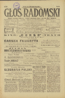 Głos Radomski, 1918, R. 3, nr 205