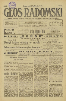 Głos Radomski, 1918, R. 3, nr 214