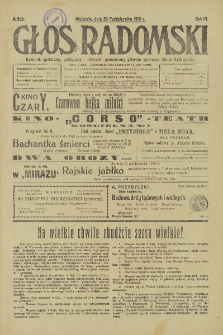 Głos Radomski, 1918, R. 3, nr 220