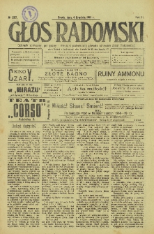 Głos Radomski, 1918, R. 3, nr 257