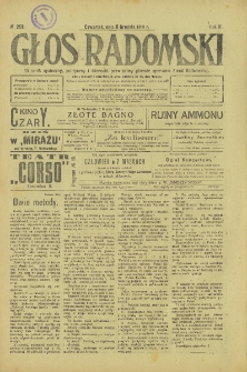 Głos Radomski, 1918, R. 3, nr 258