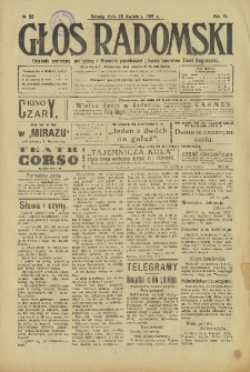 Głos Radomski, 1919, R. 4, nr 93