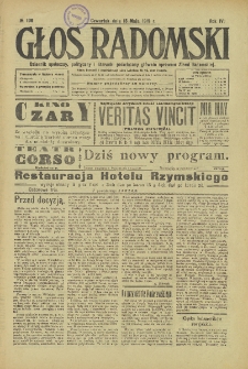 Głos Radomski, 1919, R. 4, nr 106
