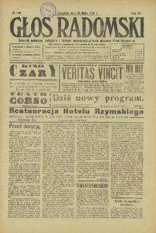 Głos Radomski, 1919, R. 4, nr 106