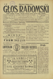Głos Radomski, 1919, R. 4, nr 138