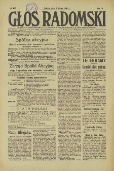 Głos Radomski, 1919, R. 4, nr 145
