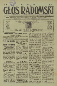 Głos Radomski, 1919, R. 4, nr 173