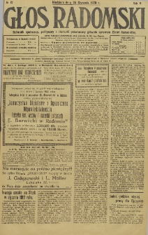 Głos Radomski, 1920, R. 4, nr 12