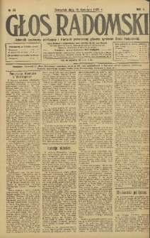 Głos Radomski, 1920, R. 4, nr 55