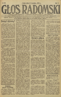 Głos Radomski, 1920, R. 4, nr 56