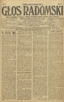 Głos Radomski, 1920, R. 4, nr 57