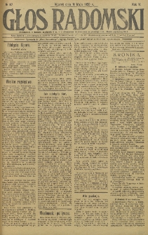 Głos Radomski, 1920, R. 4, nr 67
