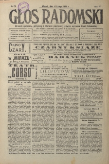 Głos Radomski, 1919, R. 4, nr 27