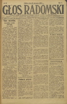 Głos Radomski, 1920, R. 4, nr 82