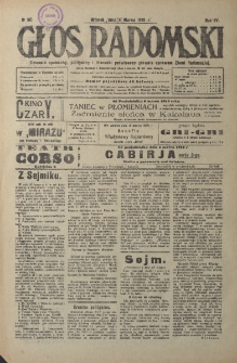 Głos Radomski, 1919, R. 4, nr 50