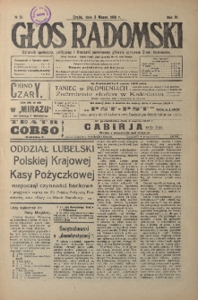 Głos Radomski, 1919, R. 4, nr 51