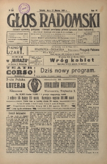 Głos Radomski, 1919, R. 4, nr 60