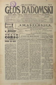 Głos Radomski, 1919, R. 4, nr 82