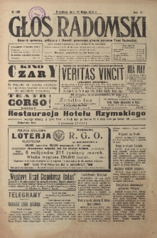 Głos Radomski, 1919, R. 4, nr 109