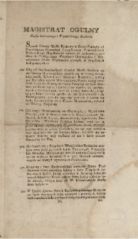 [Odezwa wice prezydenta m. Krakowa]