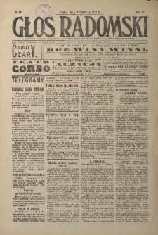 Głos Radomski, 1919, R. 4, nr 124