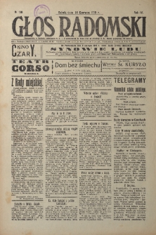 Głos Radomski, 1919, R. 4, nr 130