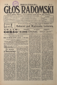 Głos Radomski, 1919, R. 4, nr 136