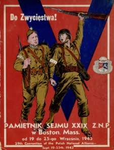 Pamiętnik sejmu 29-go Związku Narodowego Polskiego w Boston, Massachusetts