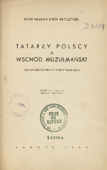 Tatarzy polscy a wschód muzułmański