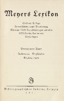 Meyers Lexikon : Siebente Auflage. In vollständig neuer Bearbeitung. Mit etwa 5000 Textabbildungen und über 1000 Tafeln, Karten und Textbeilagen T. 13