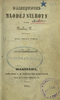 Pamiętniki młodej sieroty