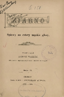Ziarno : Śpiewy na cztery męzkie głosy