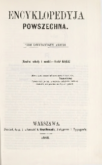 Encyklopedyja powszechna T. 22