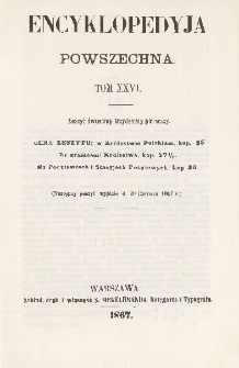 Encyklopedyja powszechna T. 26