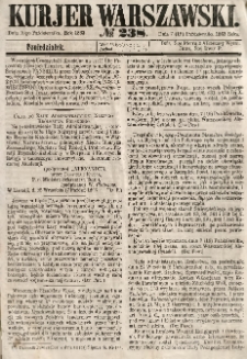 Kurjer Warszawski, 1863, nr 238