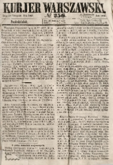 Kurjer Warszawski, 1863, nr 256