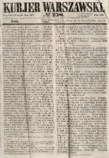 Kurjer Warszawski, 1863, nr 258