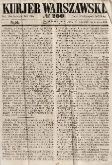 Kurjer Warszawski, 1863, nr 260