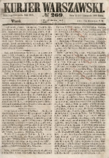 Kurjer Warszawski, 1863, nr 269