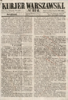 Kurjer Warszawski, 1863, nr 274
