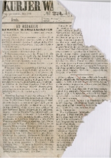 Kurjer Warszawski, 1863, nr 276