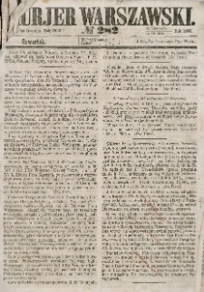 Kurjer Warszawski, 1863, nr 282