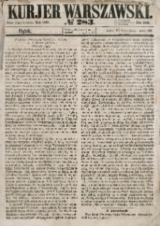 Kurjer Warszawski, 1863, nr 283