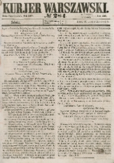 Kurjer Warszawski, 1863, nr 284